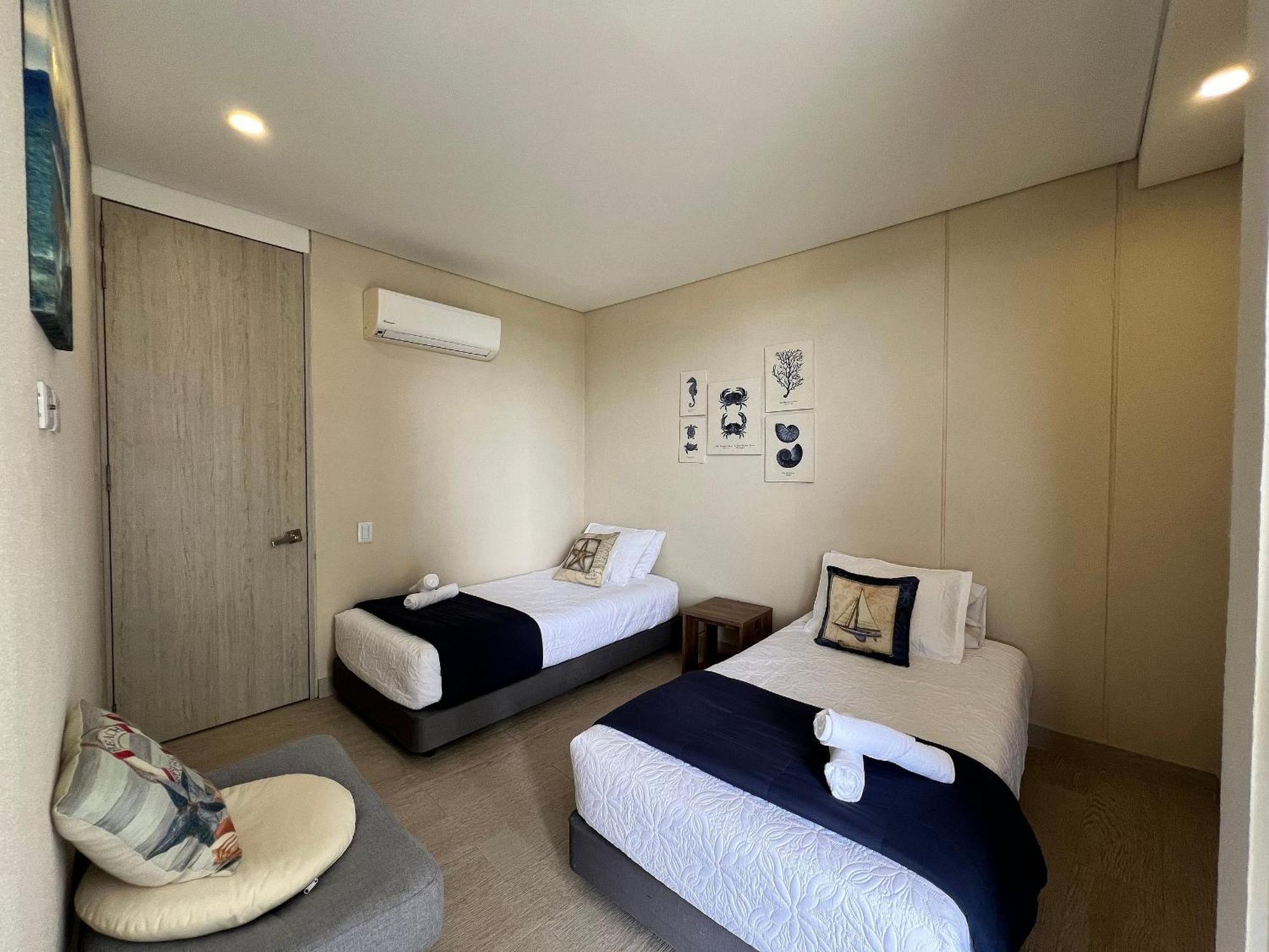 2 Dormitorios junto al mar. Jacuzzi Privado * Cartagena