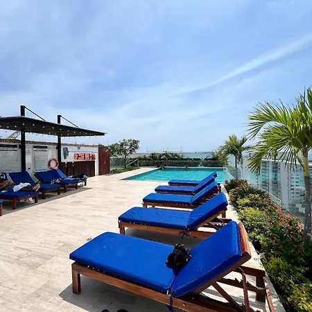 2 Junto Al Mar. Jacuzzi Privado * Cartagena