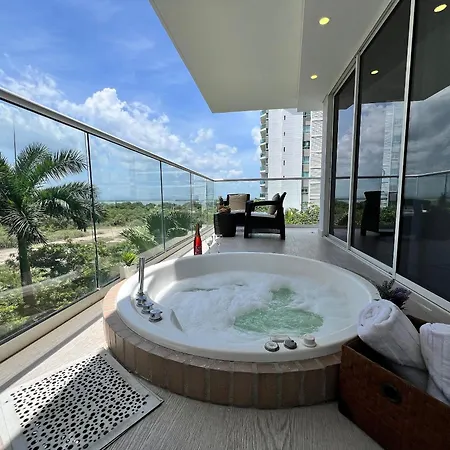 2 Junto Al Mar. Jacuzzi Privado Apartamento Cartagena